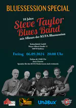 „10 Jahre Steve Taylor Blues Band“ Kulturfabrik Koblenz am 6. September